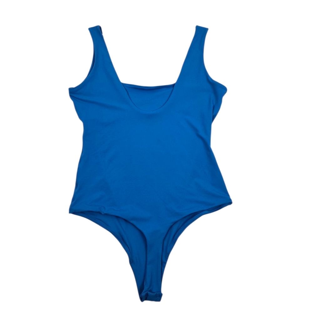 Pumiey Blue One Piece Bodysuit